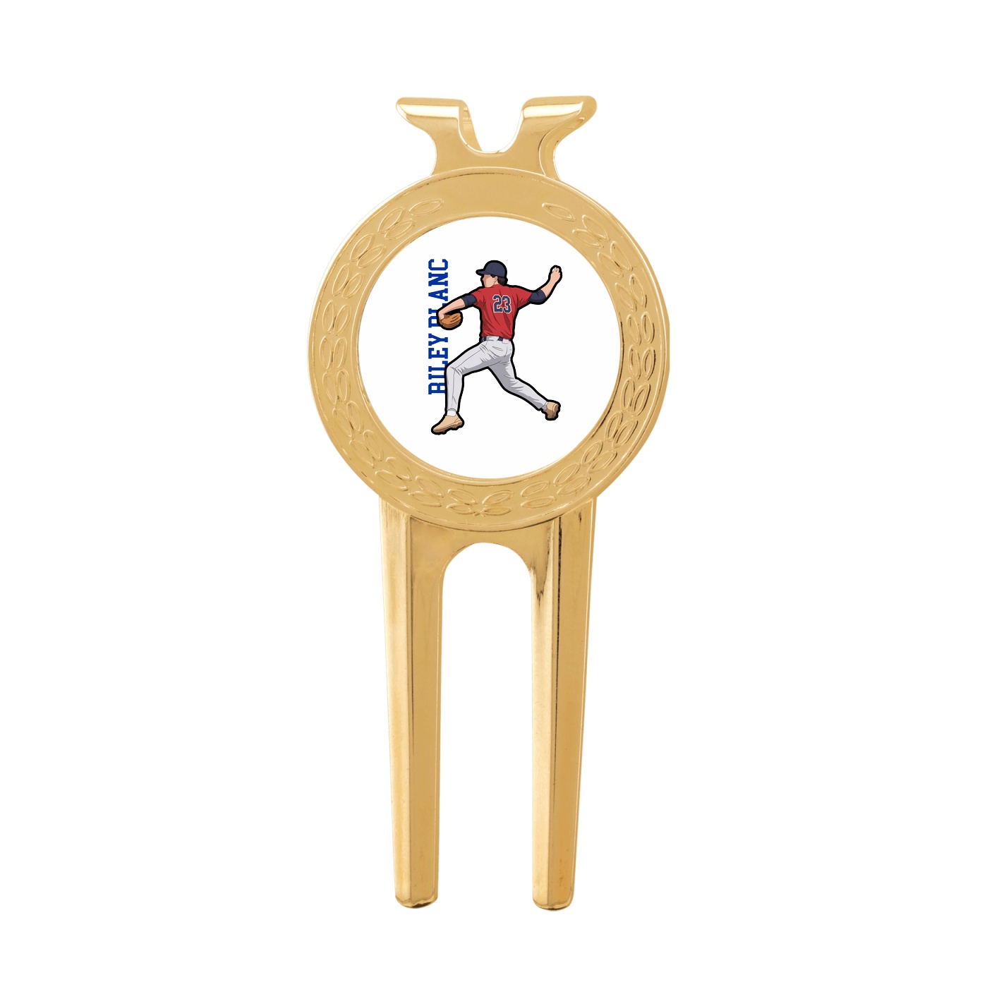 Divot Tool with Ball Marker — Name Vertical in Classic