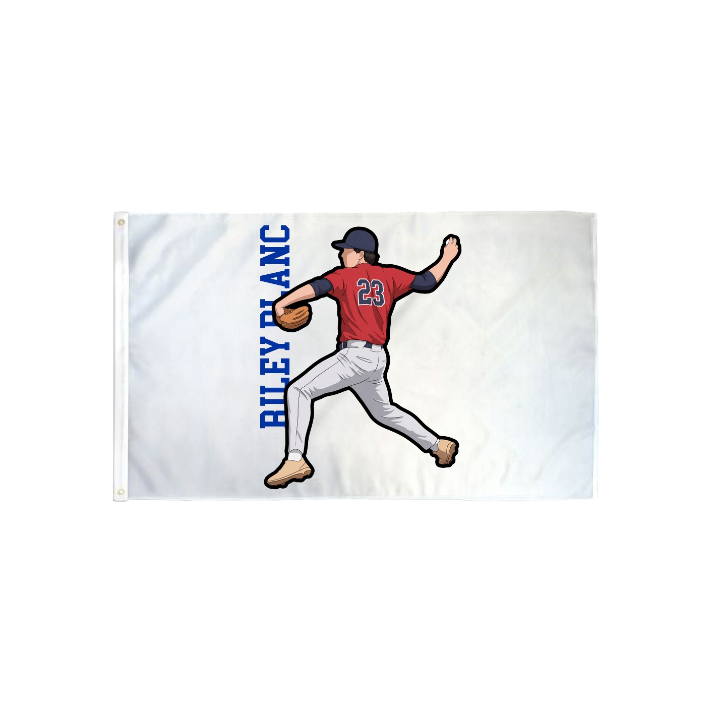 3x5 Flag — Name Vertical in Classic