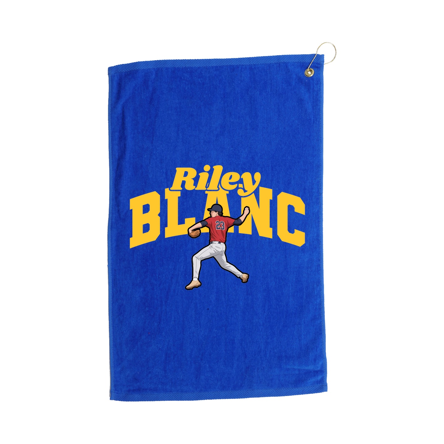 Golf Towel — Signature Arch in Royal
