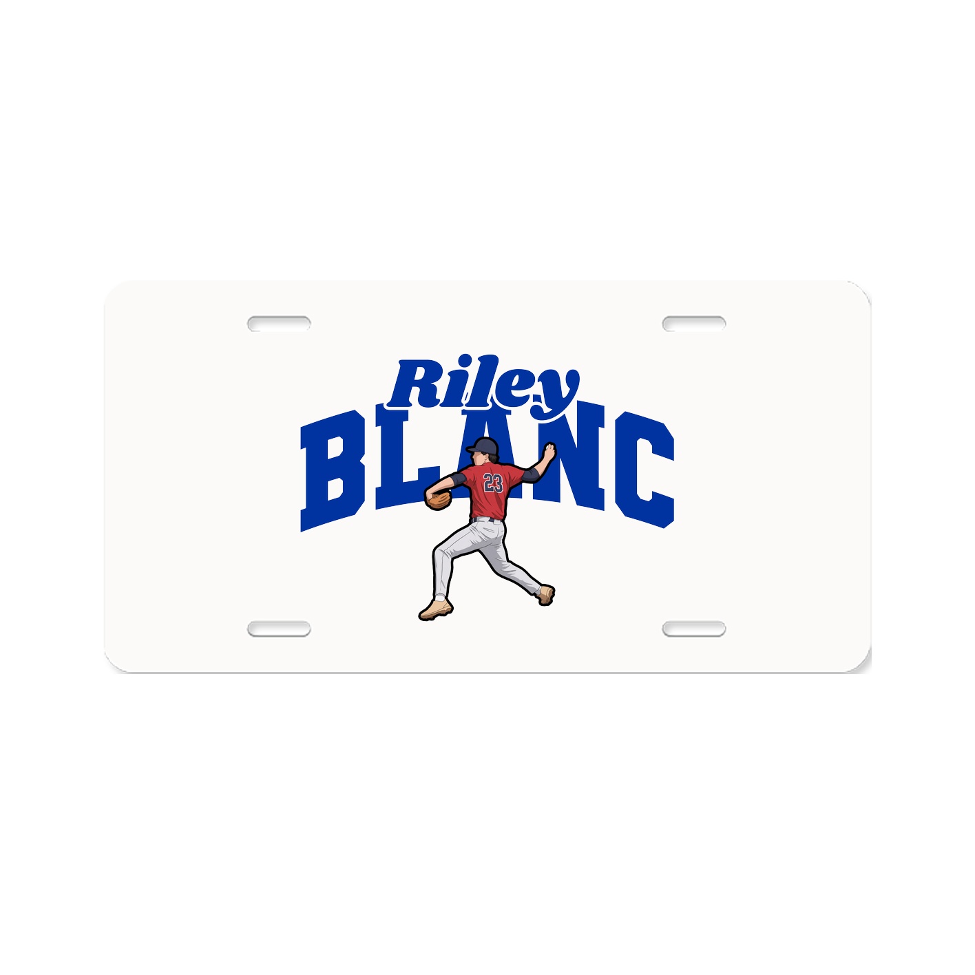 License Plate — Signature Arch in Classic