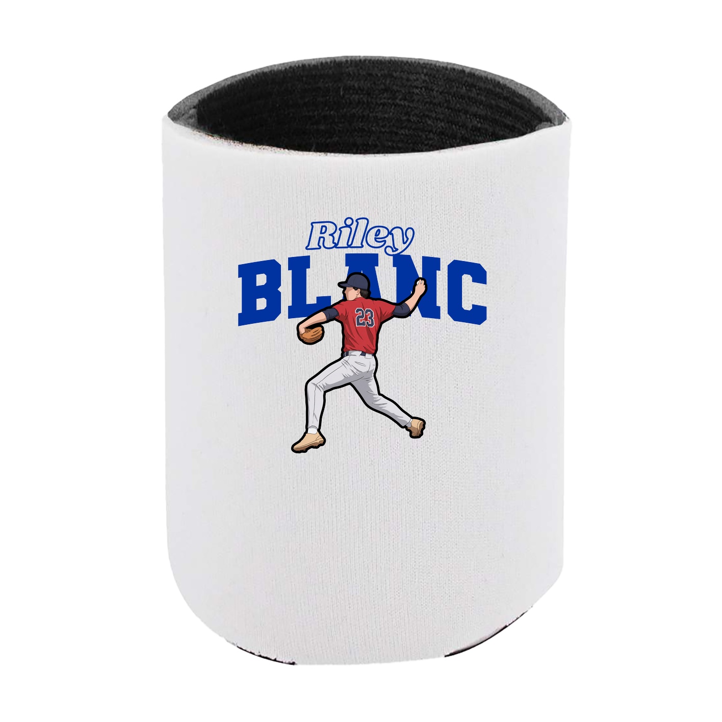 Can Holder — Name Arch in White