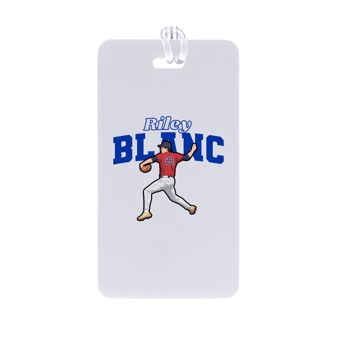 Bag Tag — Name Arch in Classic