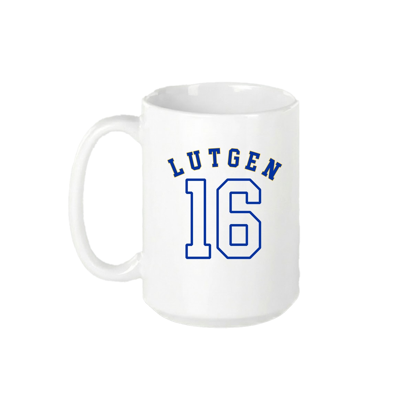 15oz Coffee Mug — Shirsey Arch in White