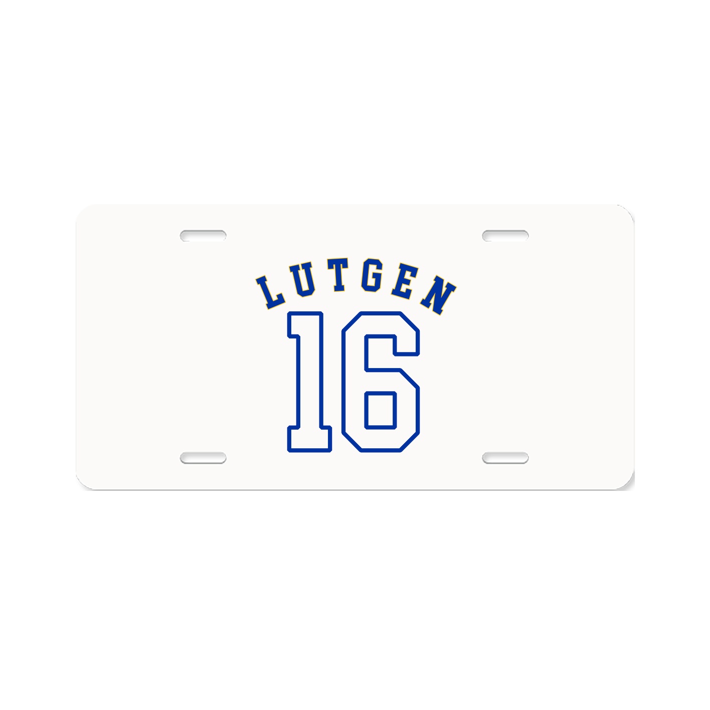 License Plate — Shirsey Arch in Classic