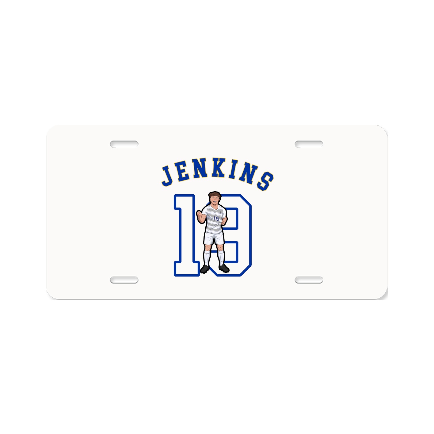 License Plate — Shirsey Arch in Classic