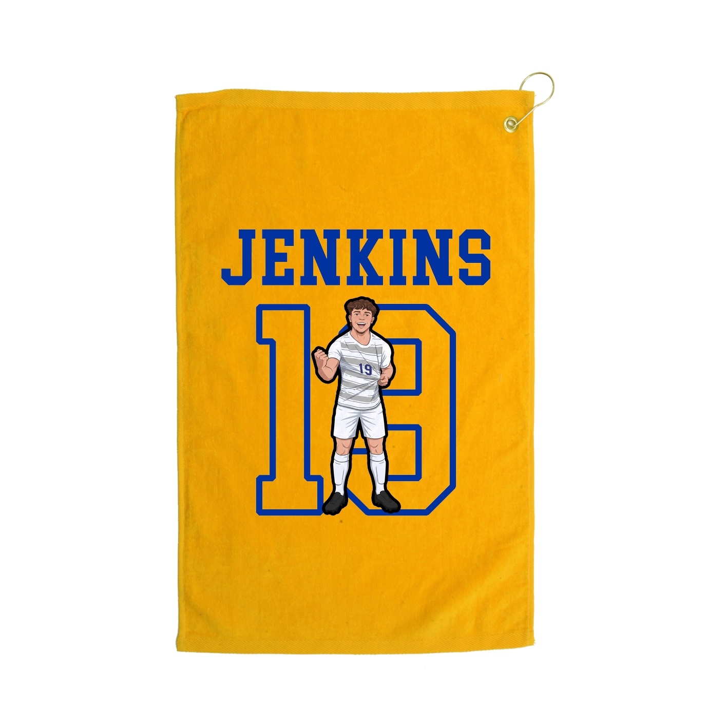 Golf Towel — Shirsey in Gold