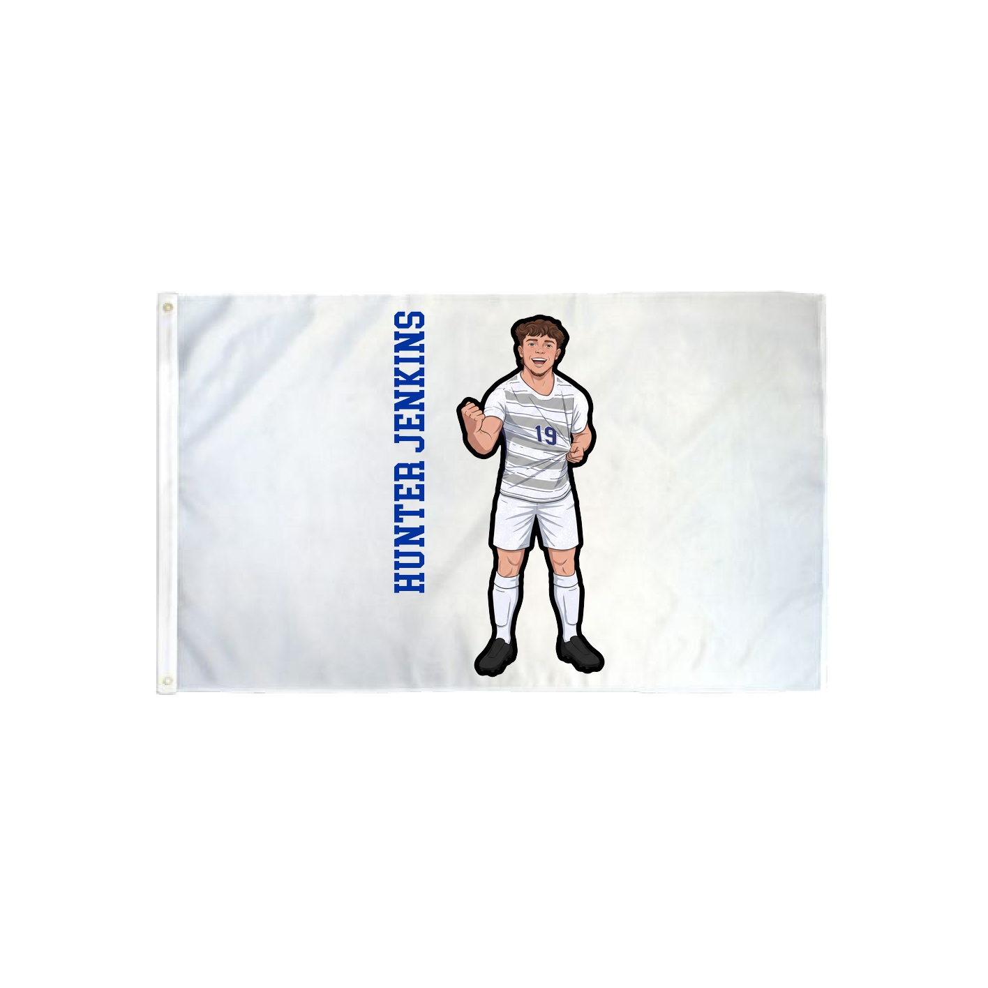 3x5 Flag — Name Vertical in Classic