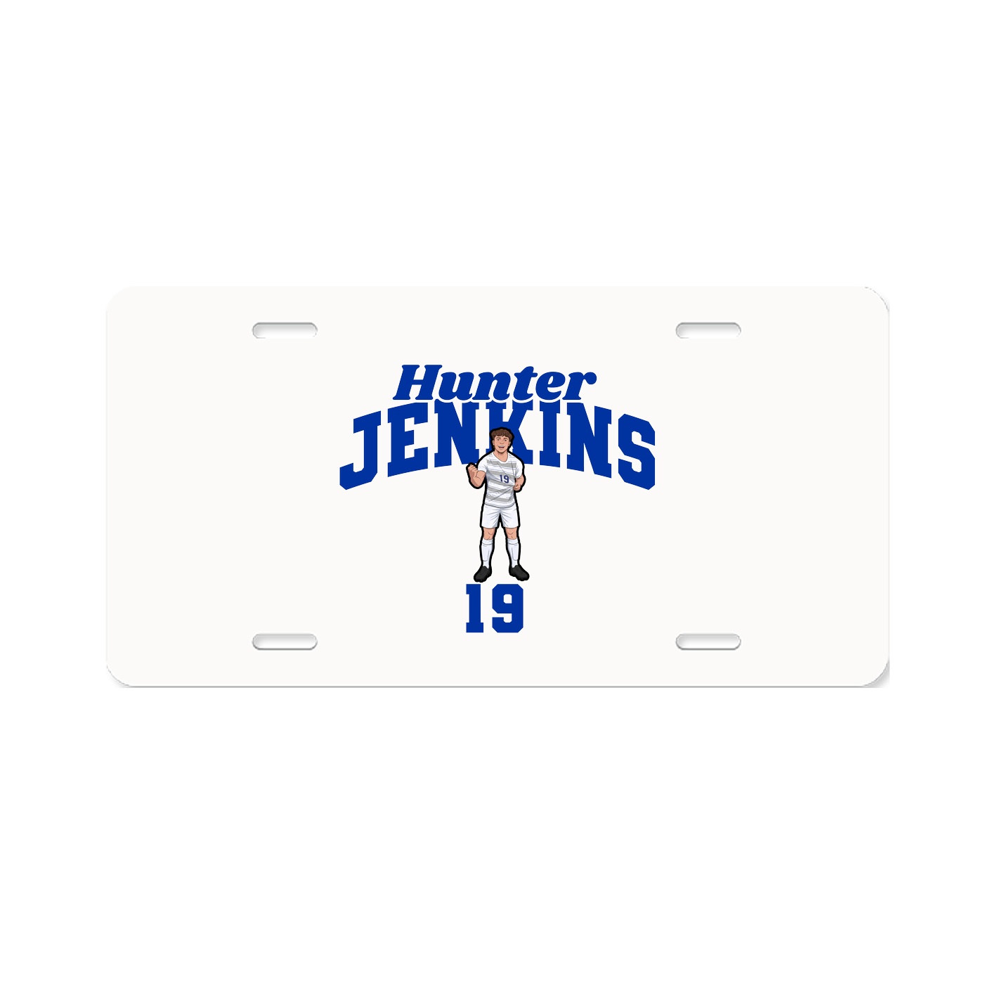 License Plate — Signature Arch in Classic