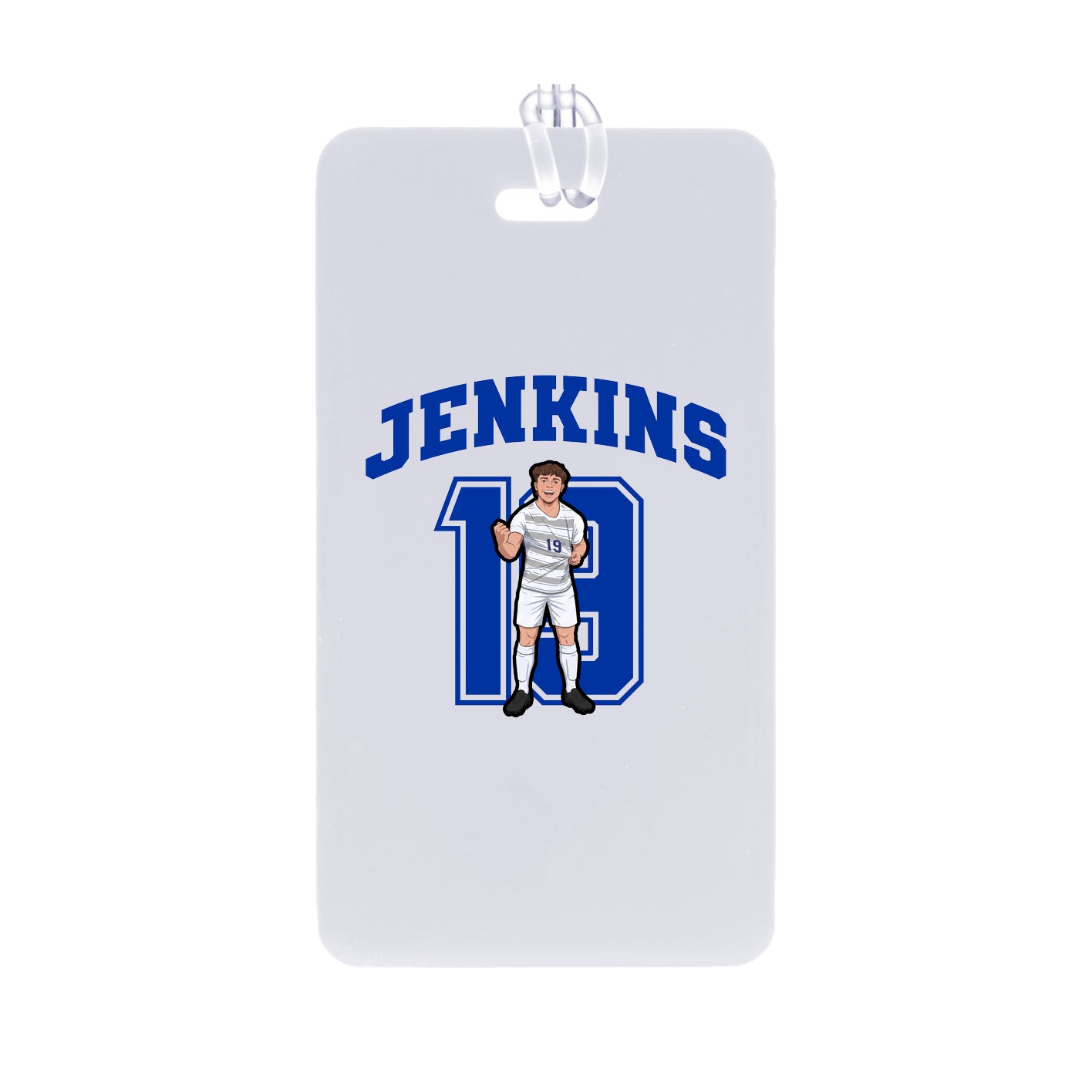 Bag Tag — Number in Classic