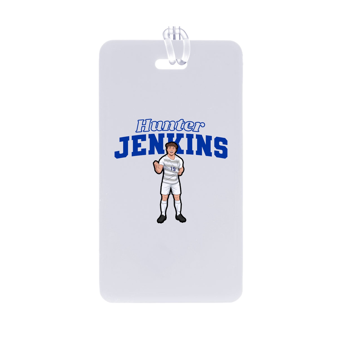 Bag Tag — Name Arch in Classic