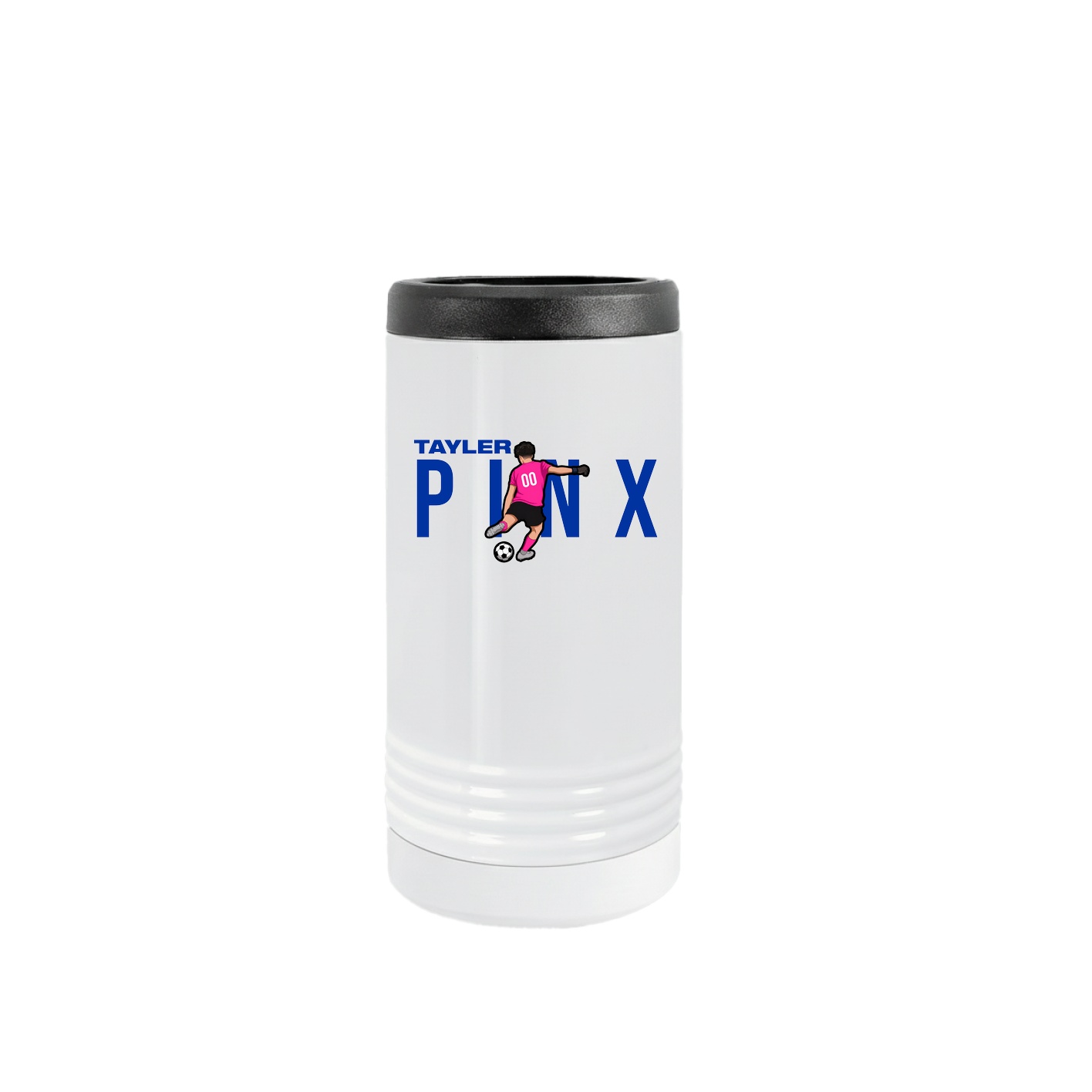 Slim Beverage Holder — Player Name in White