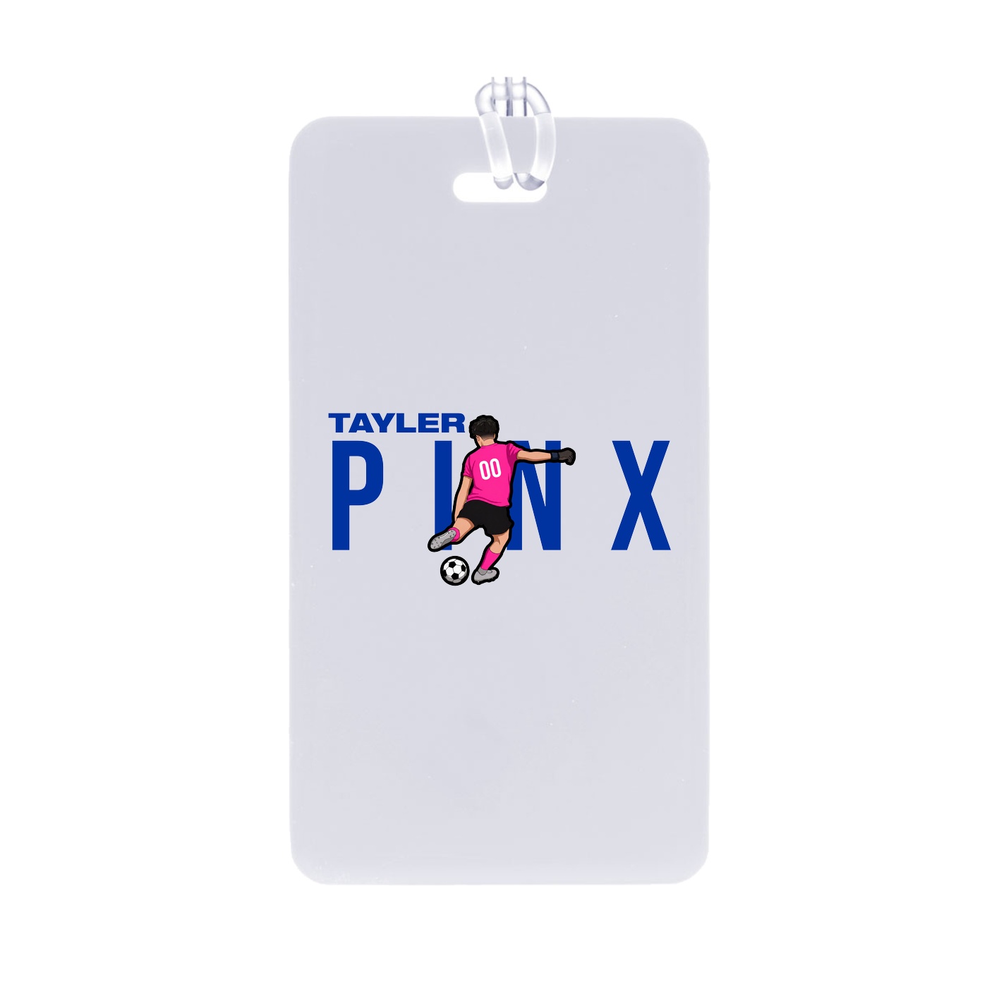 Bag Tag — Player Name in Classic