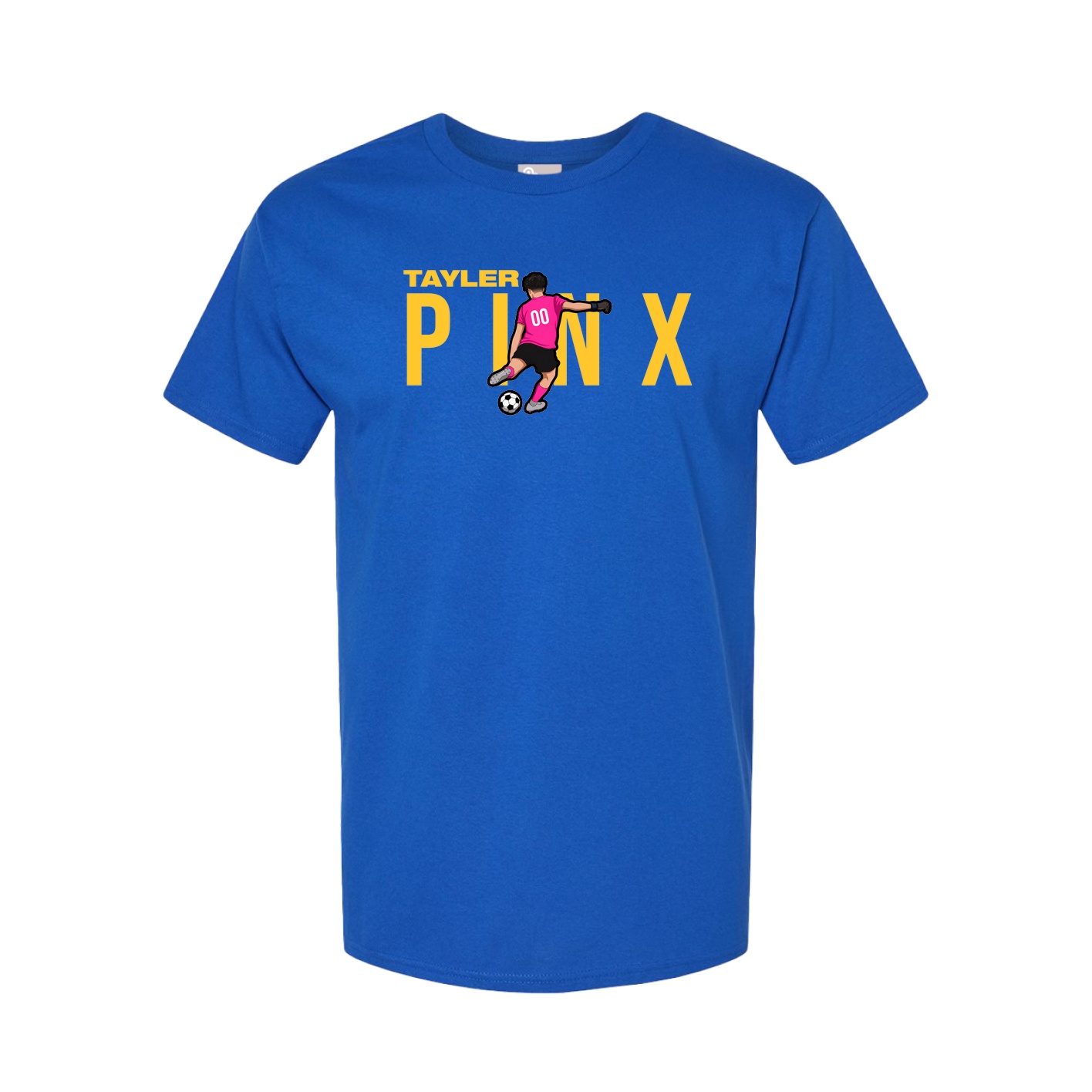 Tee — Player Name in Royal