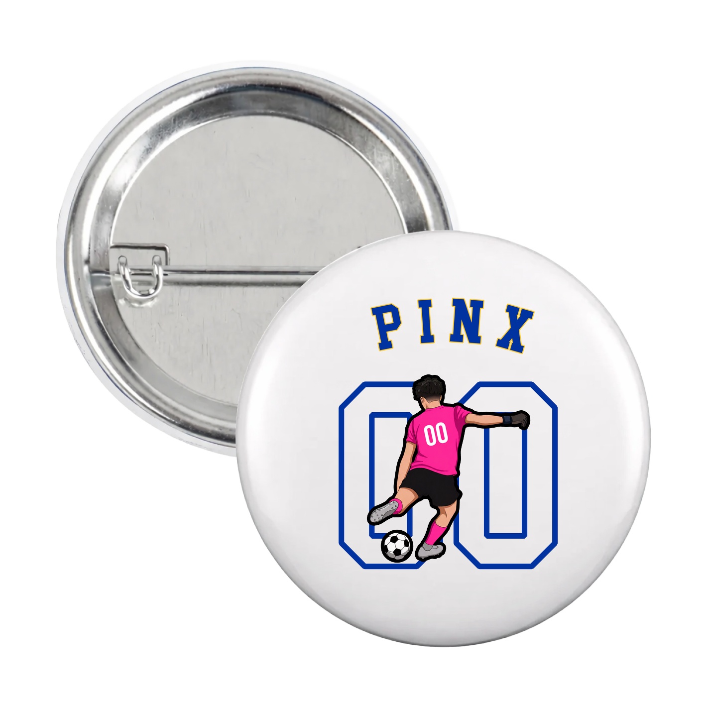 Game Day Button — Shirsey Arch in White