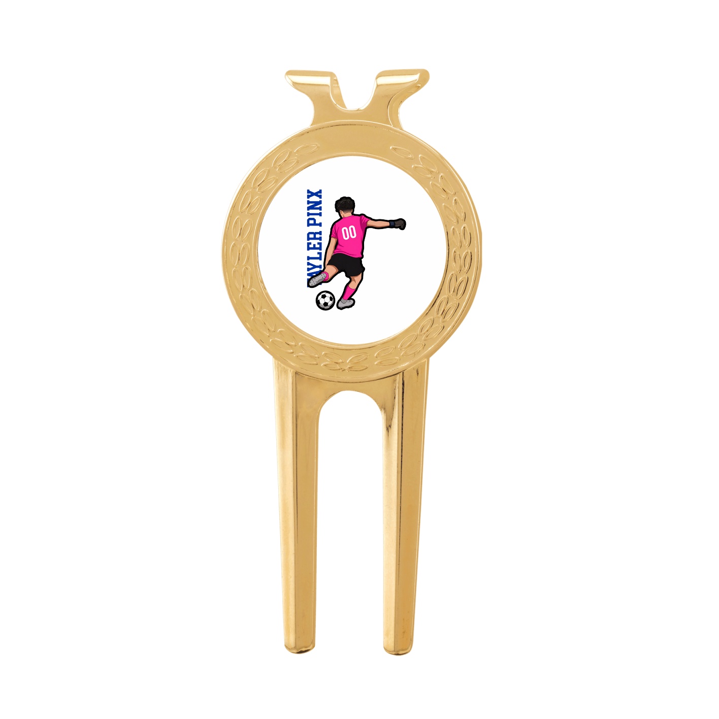 Divot Tool with Ball Marker — Name Vertical in Classic