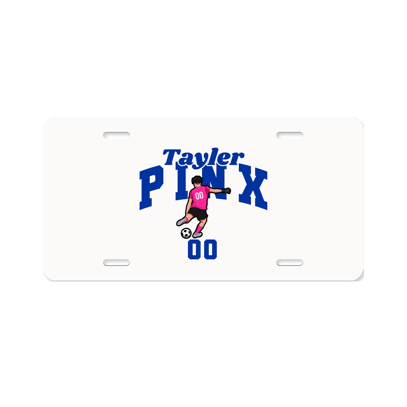 License Plate — Signature Arch in Classic