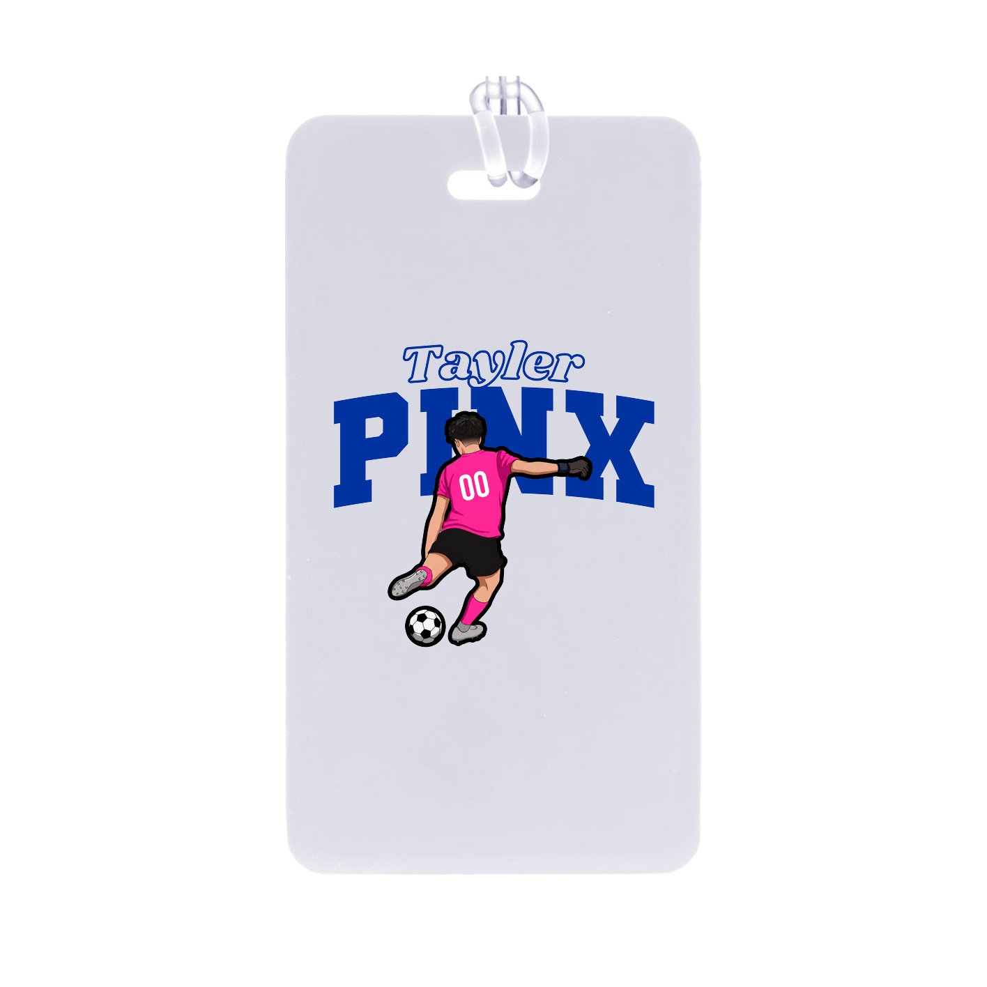 Bag Tag — Name Arch in Classic