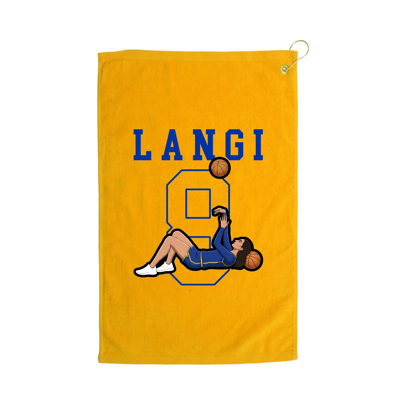 Golf Towel — Shirsey in Gold