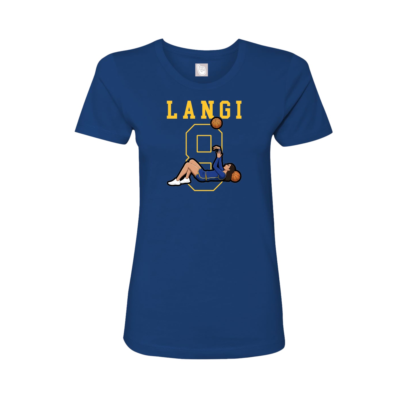 Fitted Women's Tee — Shirsey in Royal