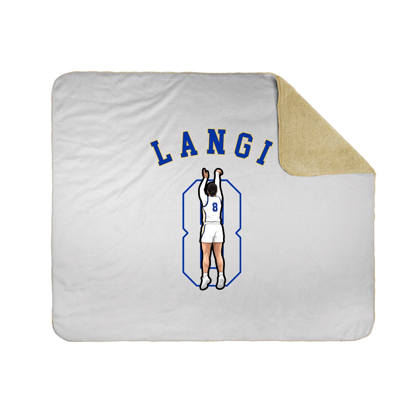 Throw Blanket — Shirsey Arch in White