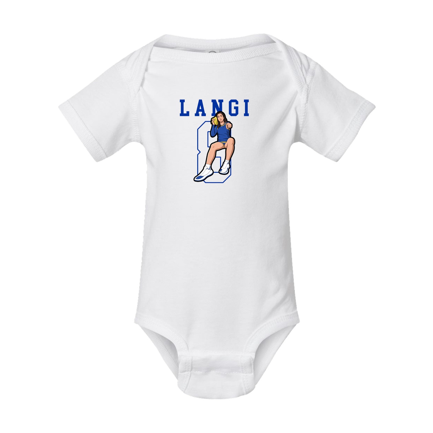 Baby Onesie — Shirsey in White