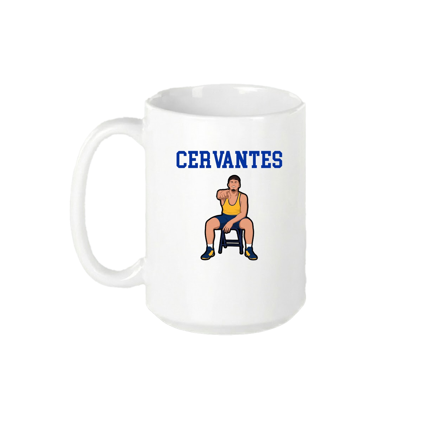 15oz Coffee Mug — Shirsey in White