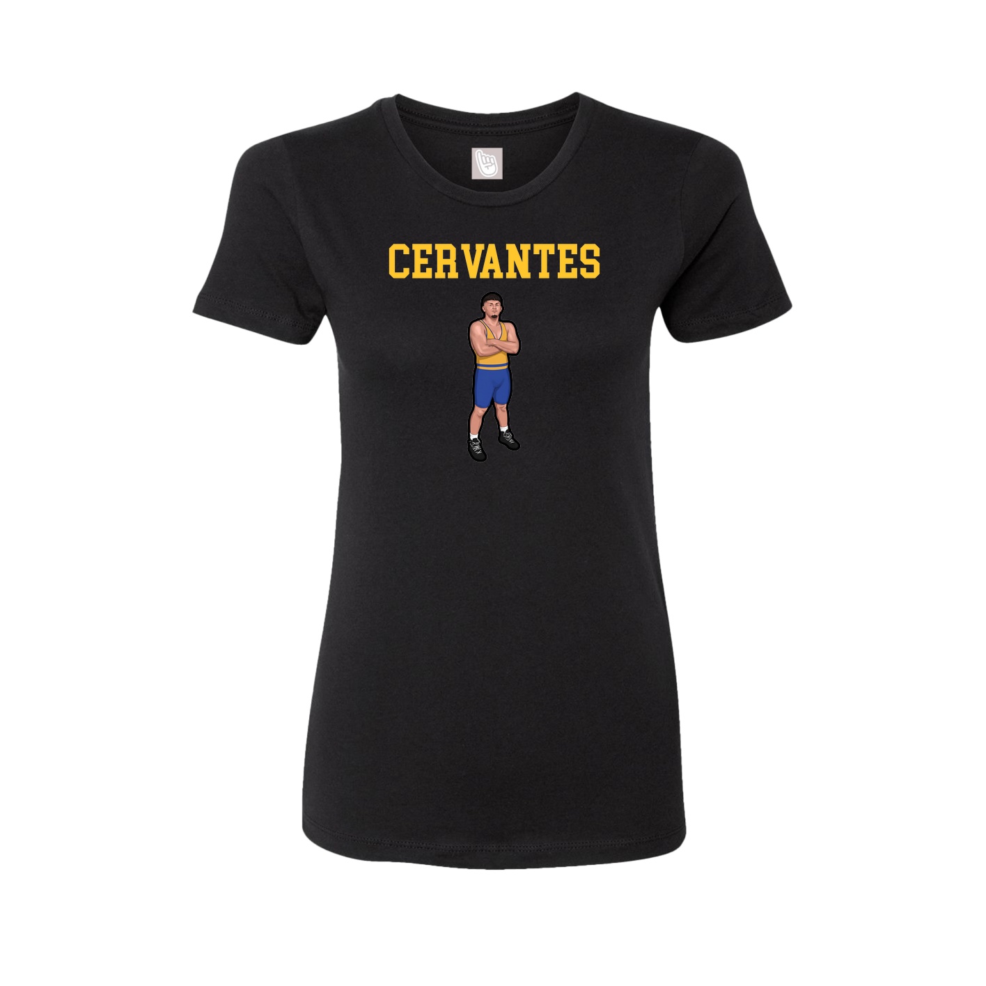 Fitted Women's Tee — Shirsey in Black