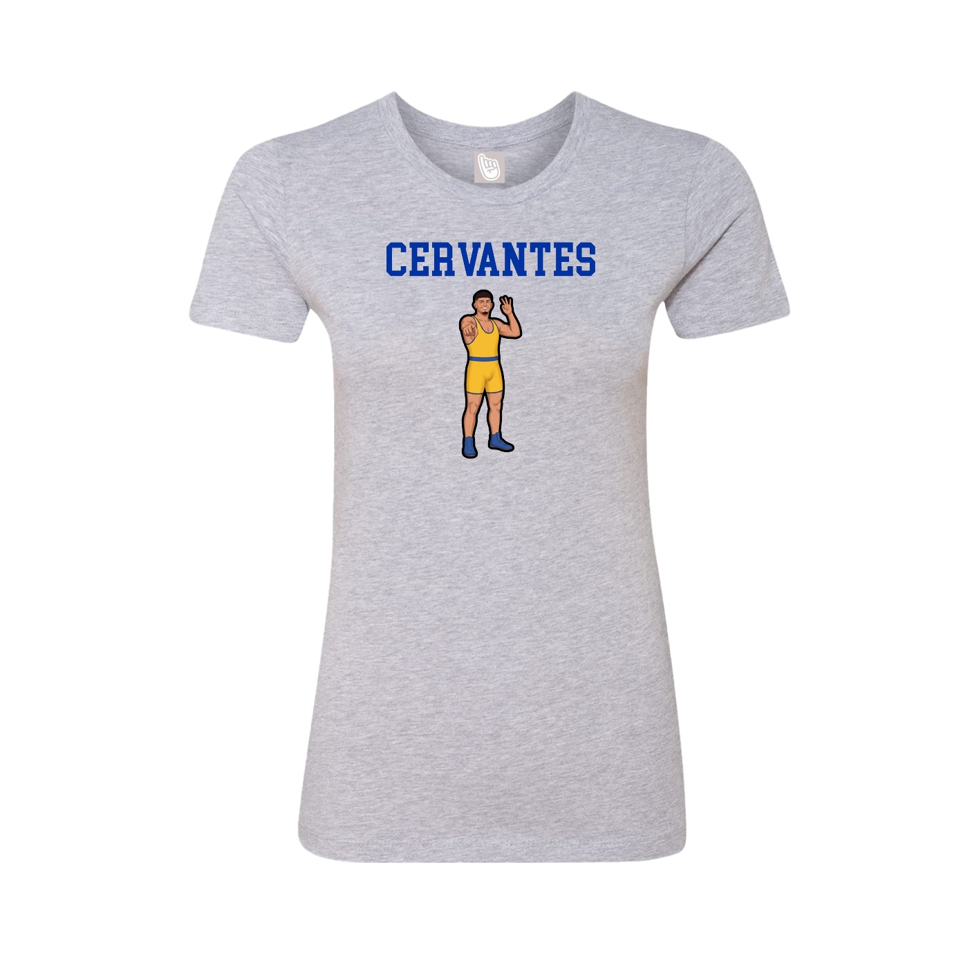 Fitted Women's Tee — Shirsey in Grey