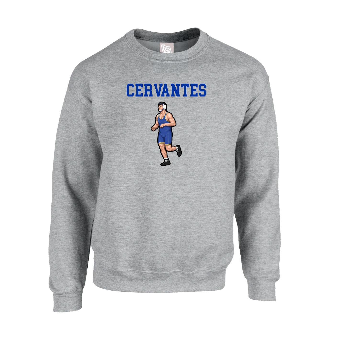 Fleece Crew — Shirsey in Grey