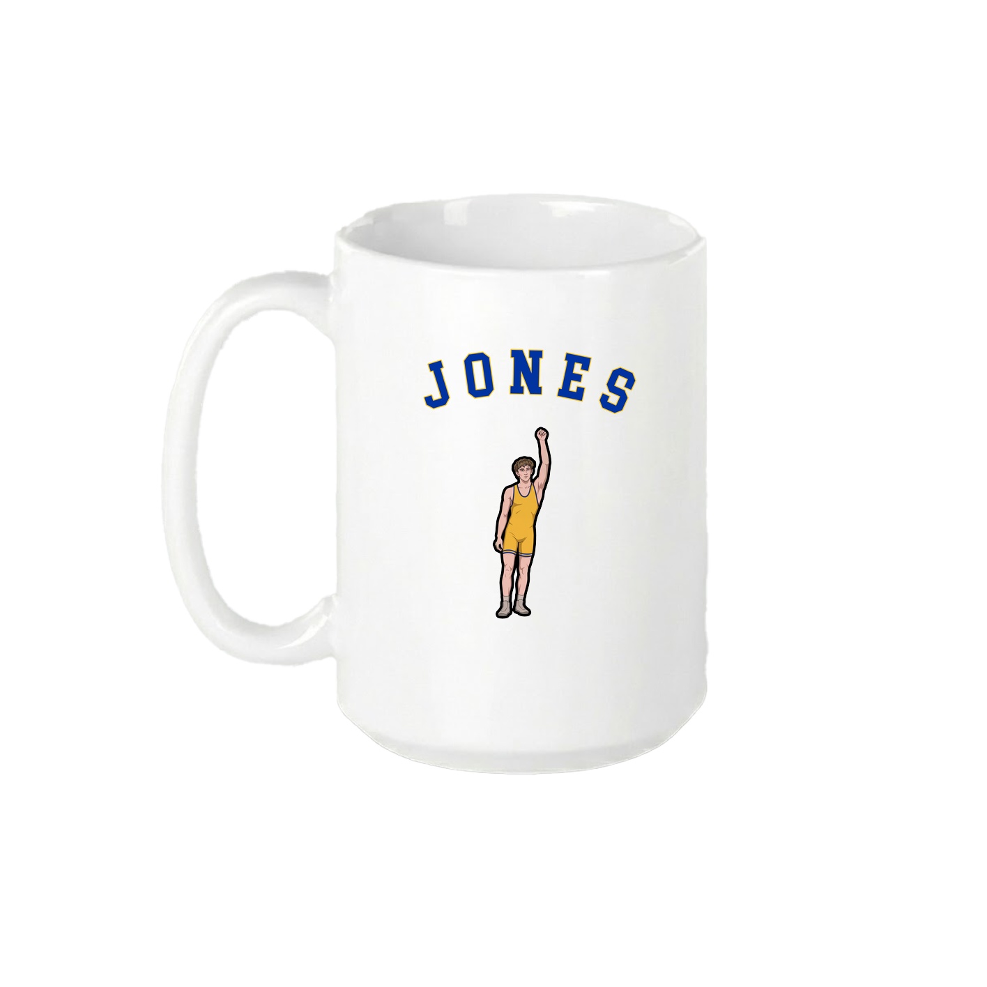15oz Coffee Mug — Shirsey Arch in White