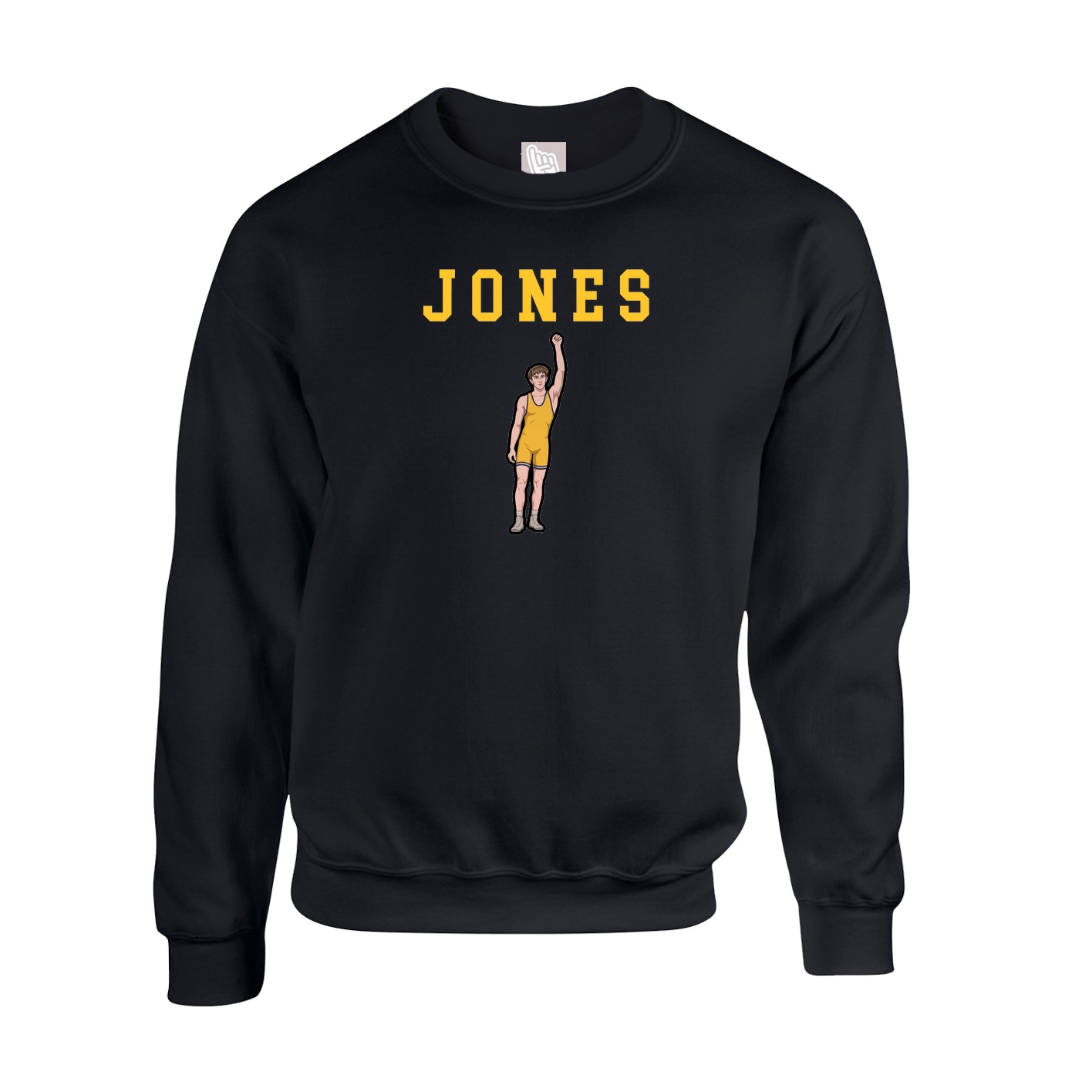 Fleece Crew — Shirsey in Black
