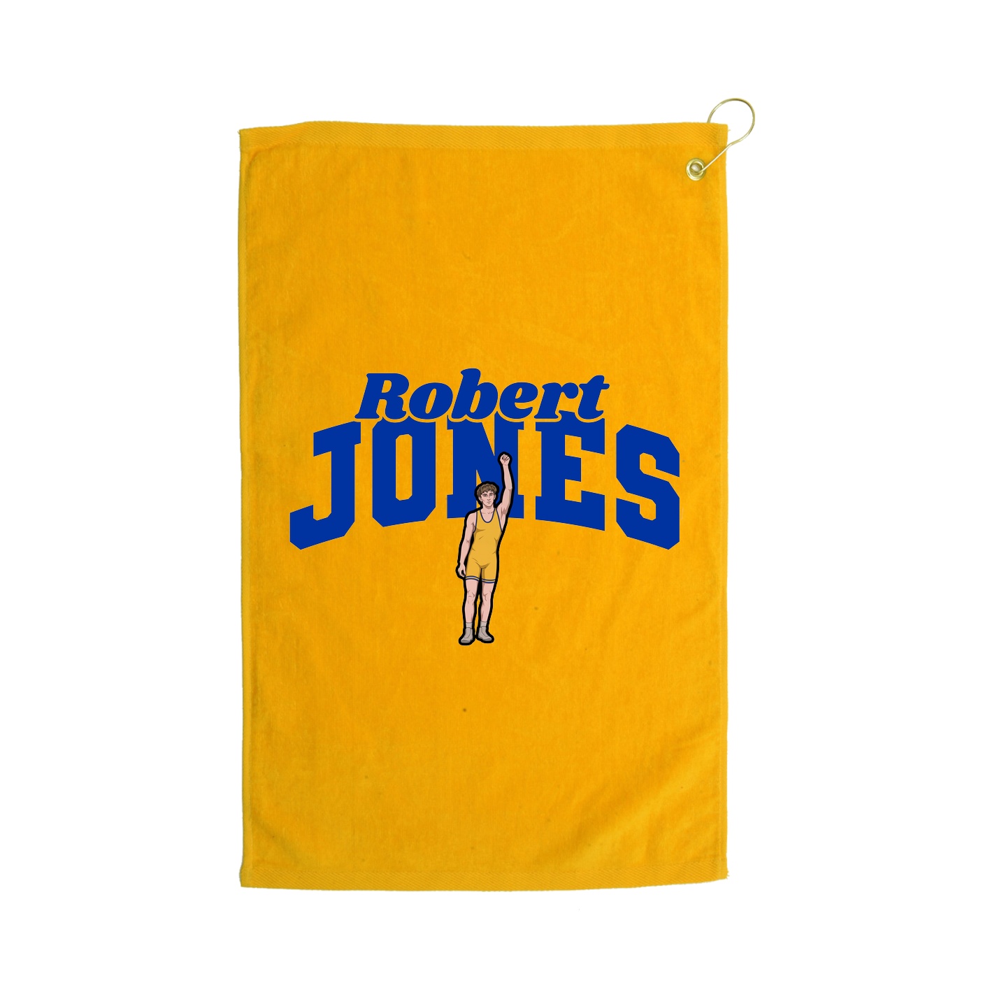 Golf Towel — Signature Arch in Gold