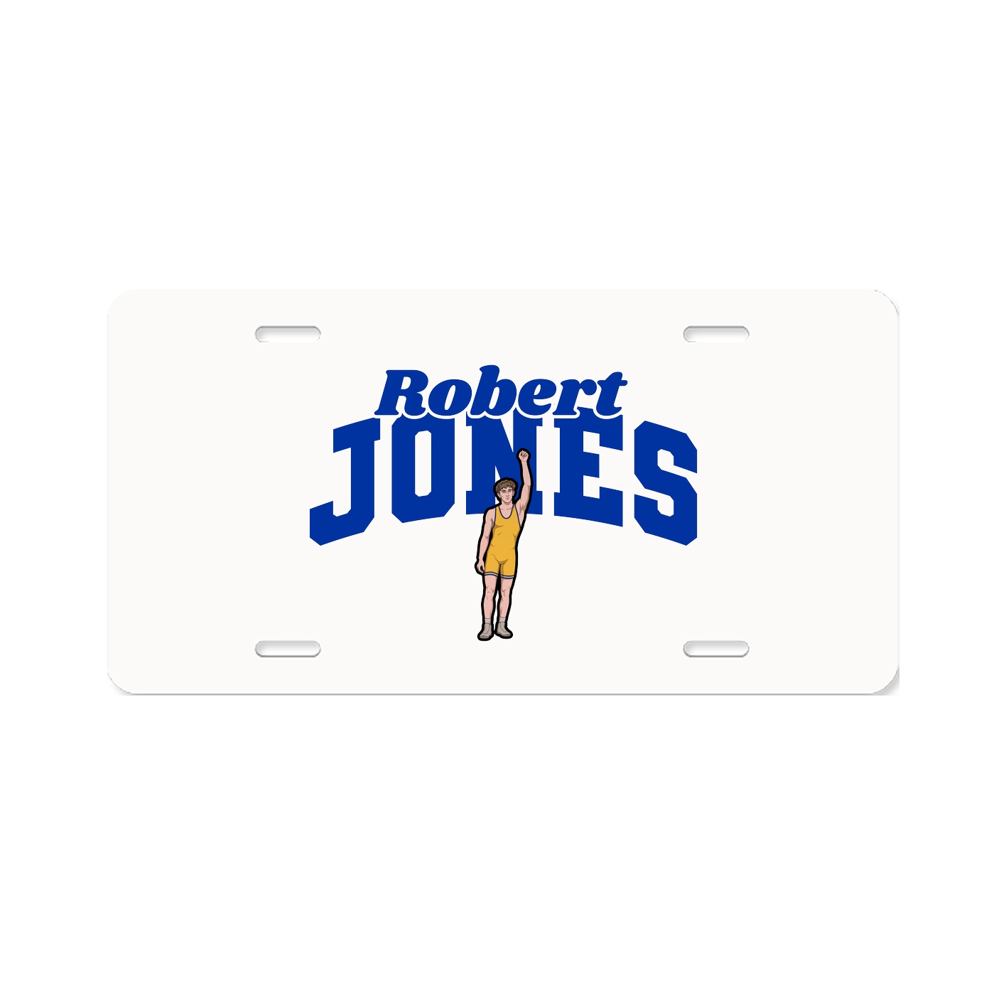 License Plate — Signature Arch in Classic