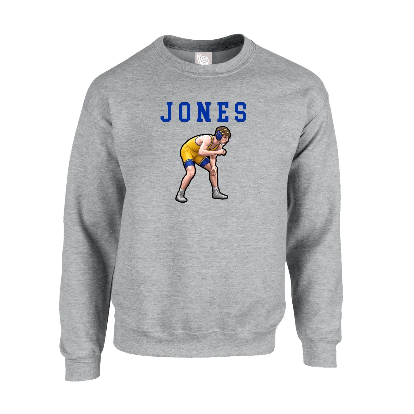 Fleece Crew — Shirsey in Grey