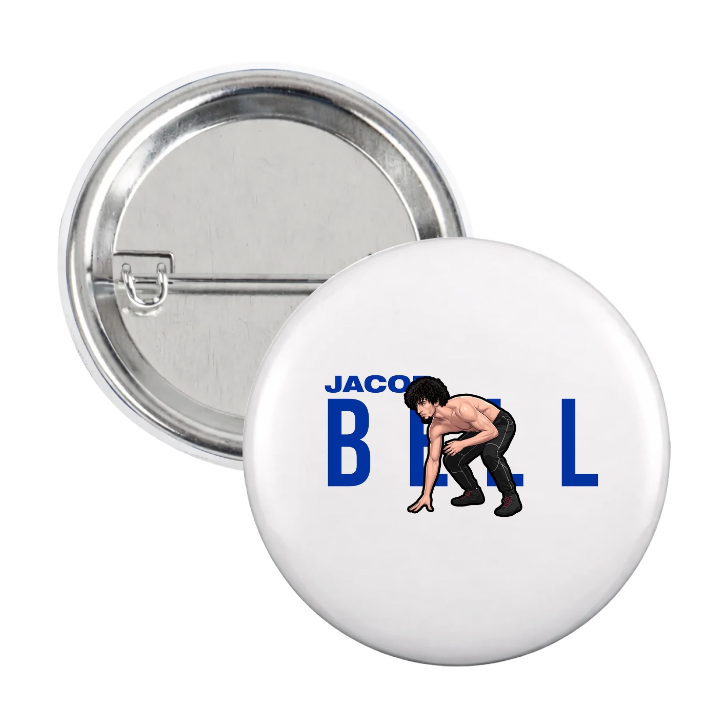 Game Day Button — Player Name in White
