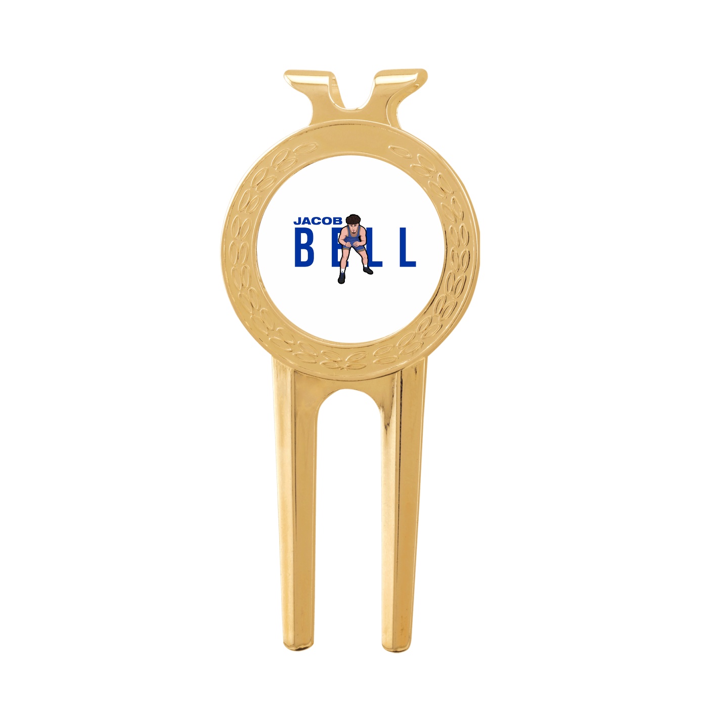 Divot Tool with Ball Marker — Player Name in Classic