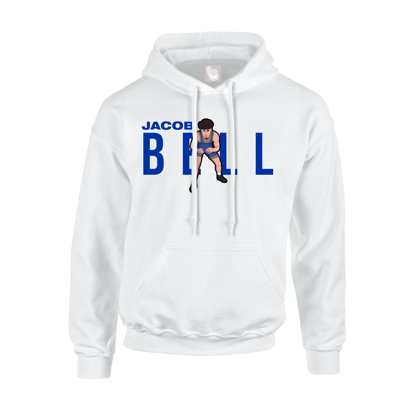 Hoodie — Player Name in White