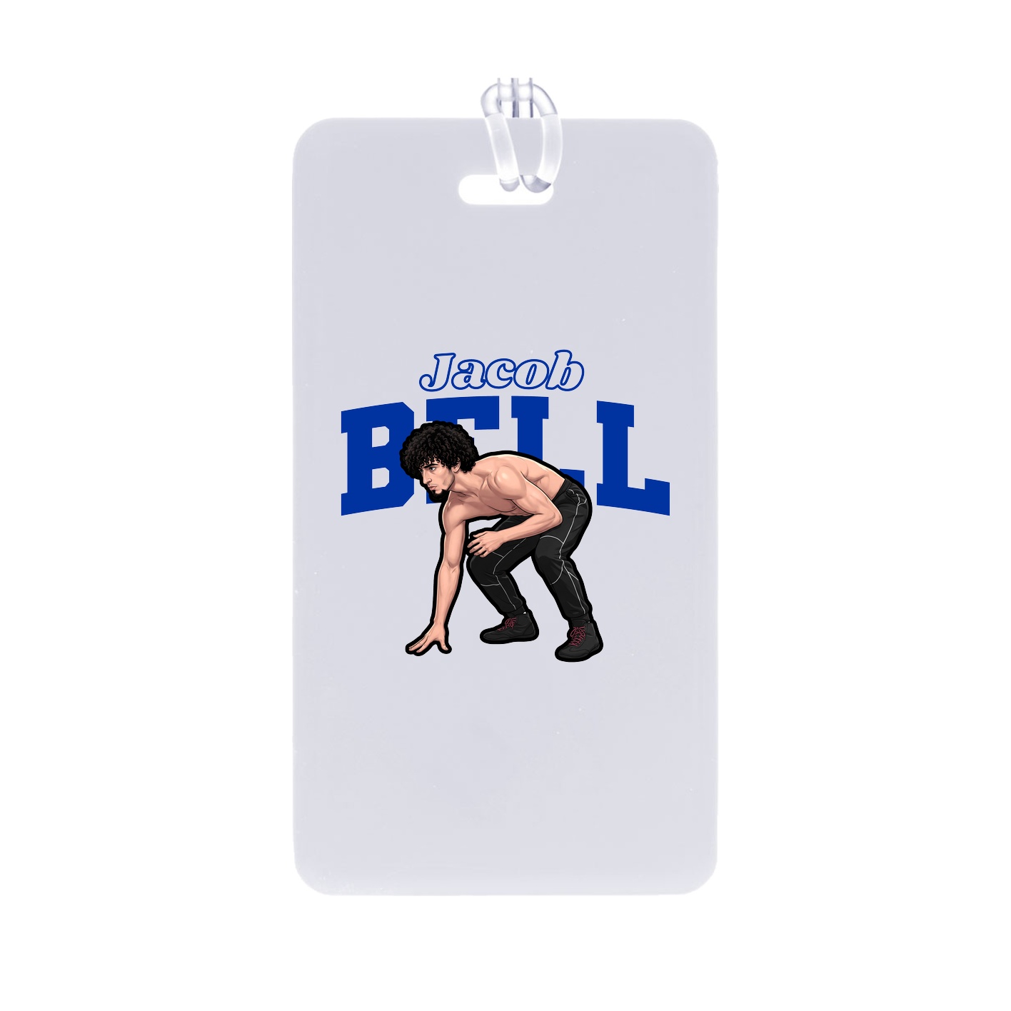 Bag Tag — Name Arch in Classic