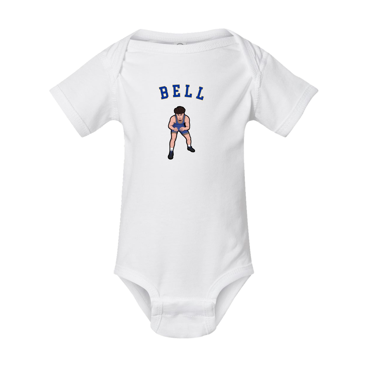 Baby Onesie — Shirsey Arch in White