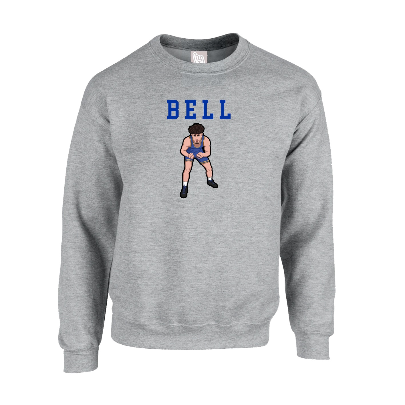 Fleece Crew — Shirsey in Grey