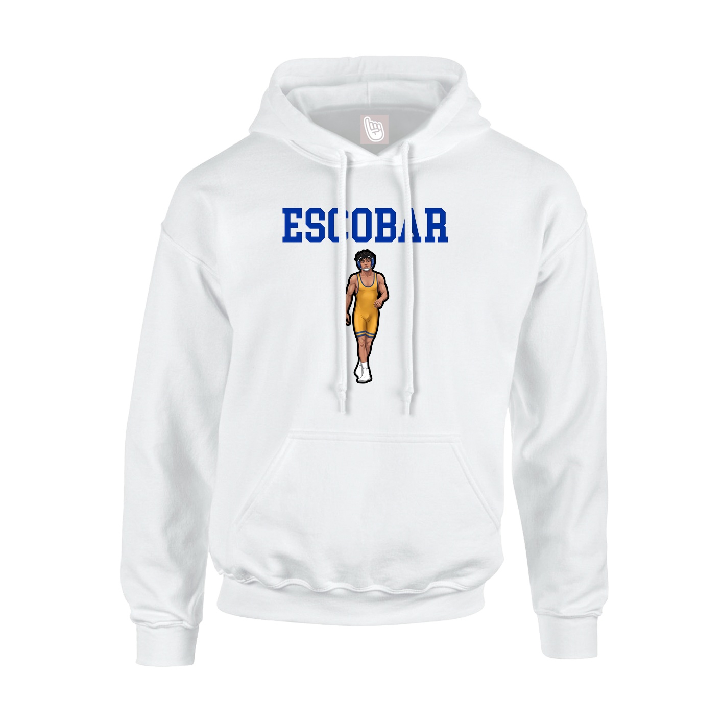 Hoodie — Shirsey in White