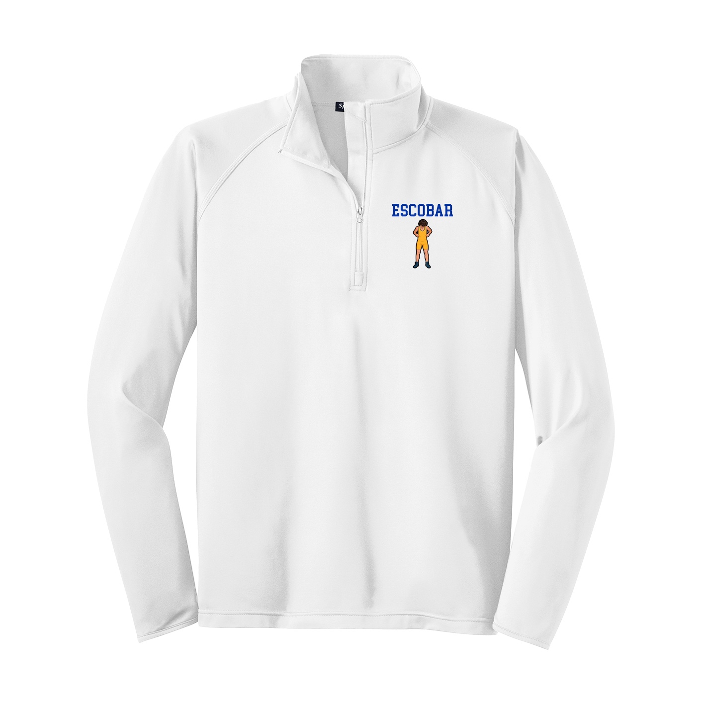 Q-Zip Pullover — Shirsey in White