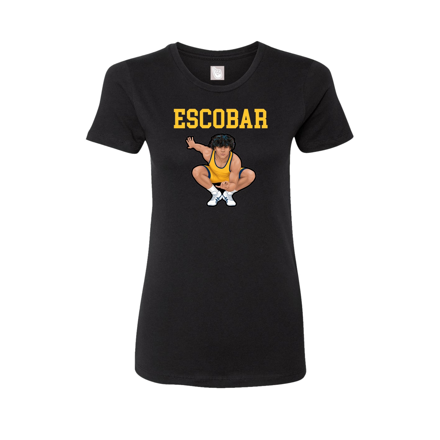 Fitted Women's Tee — Shirsey in Black