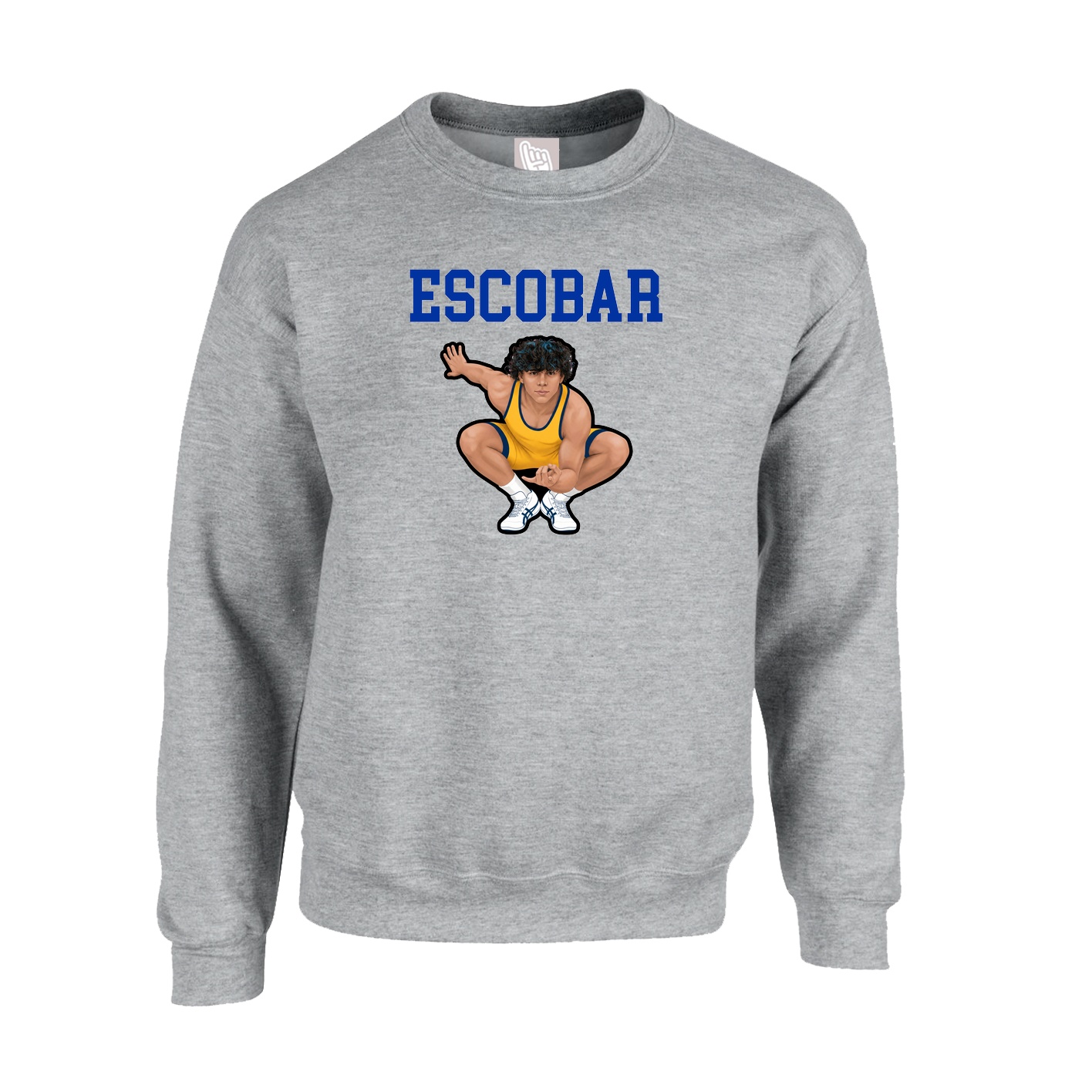 Fleece Crew — Shirsey in Grey
