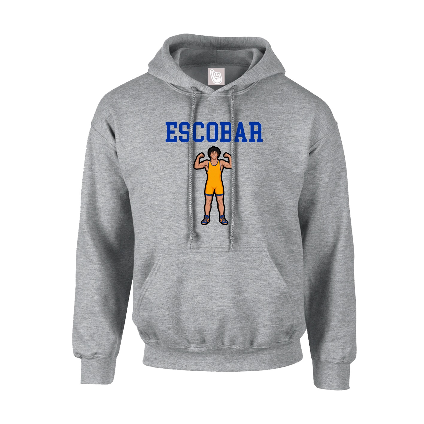 Hoodie — Shirsey in Grey