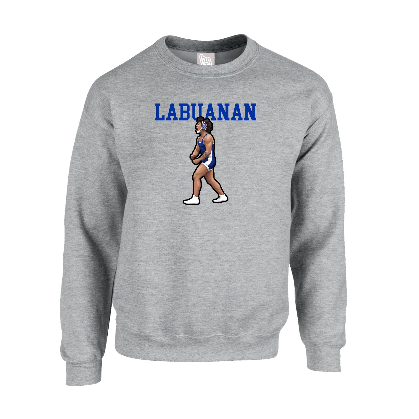 Fleece Crew — Shirsey in Grey