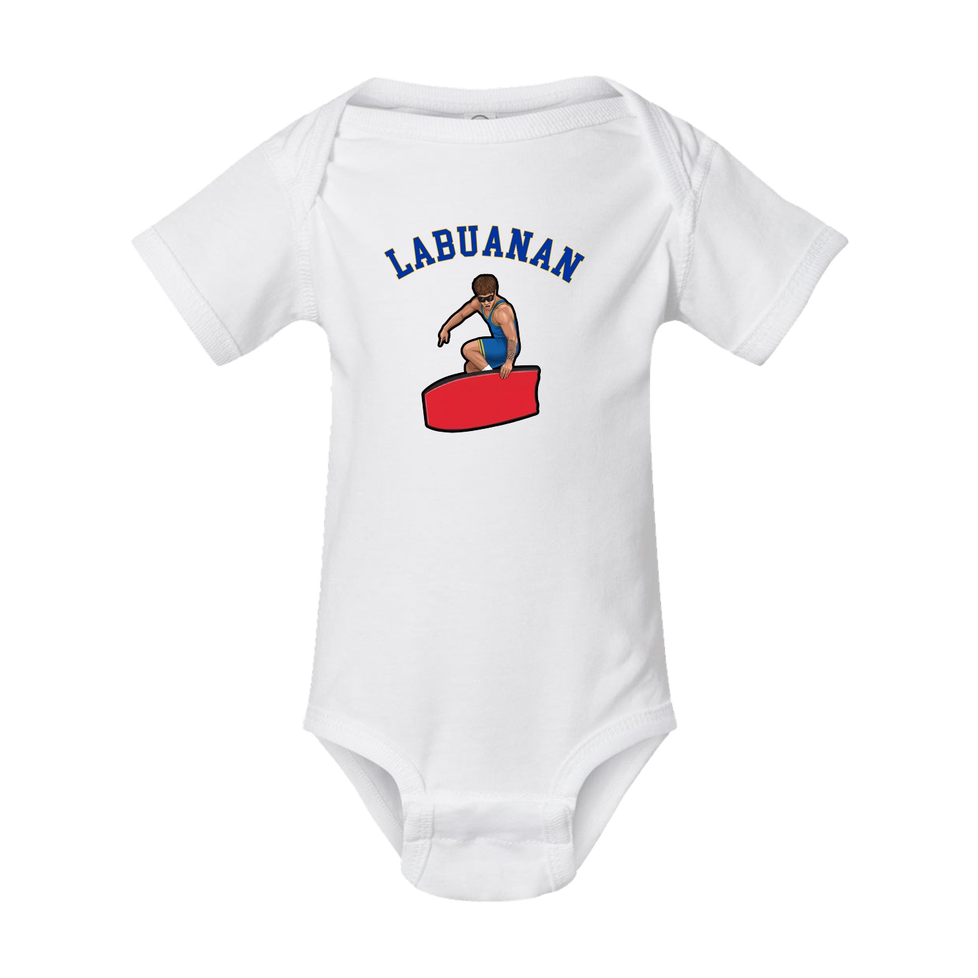 Baby Onesie — Shirsey Arch in White