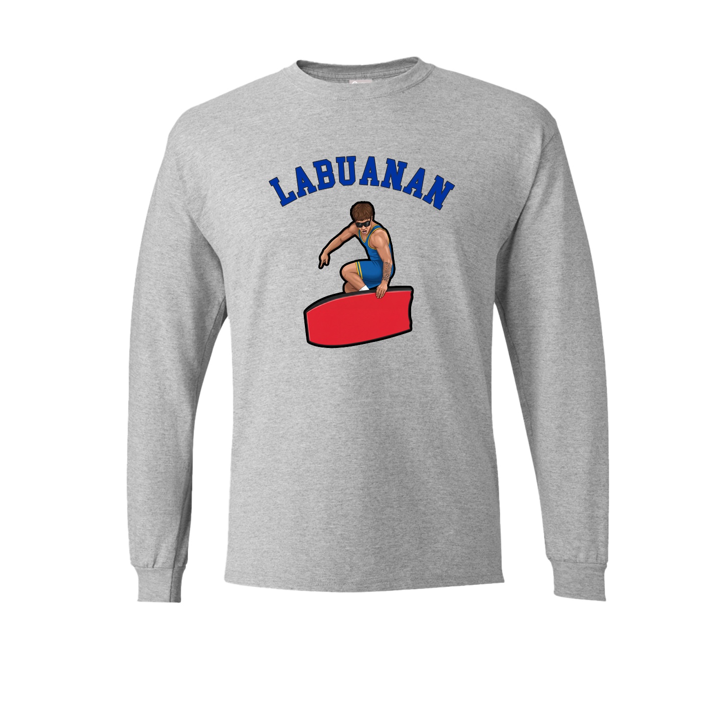 Long Sleeve Tee — Shirsey Arch in Grey