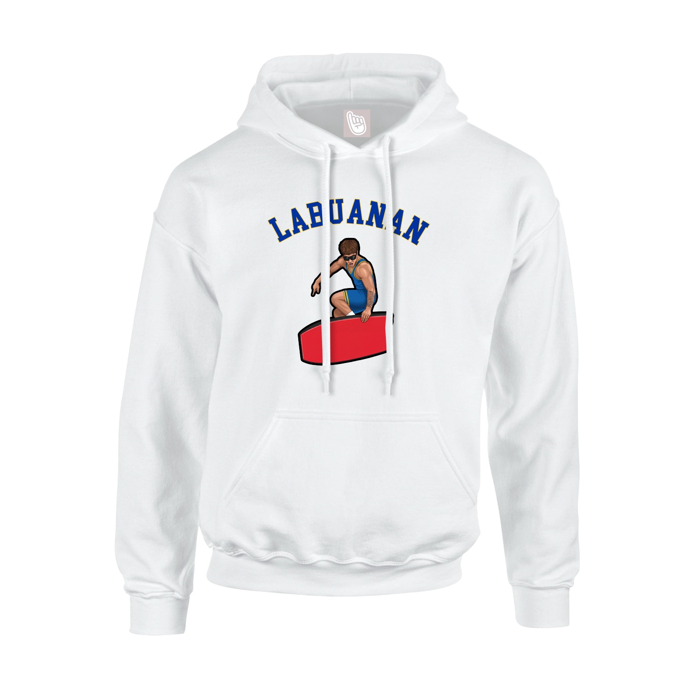 Youth Hoodie — Shirsey Arch in White