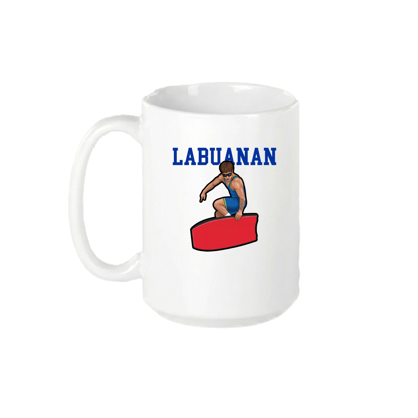 15oz Coffee Mug — Shirsey in White
